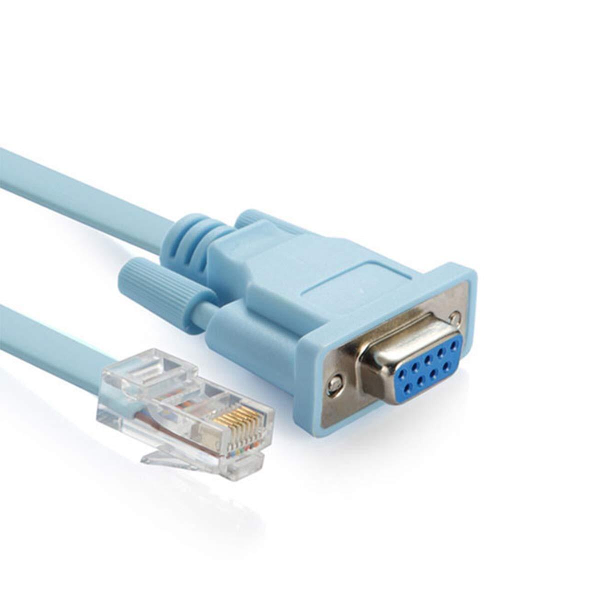 Adattatore di rete DB9 RS232 femmina/maschio a RJ45, porta